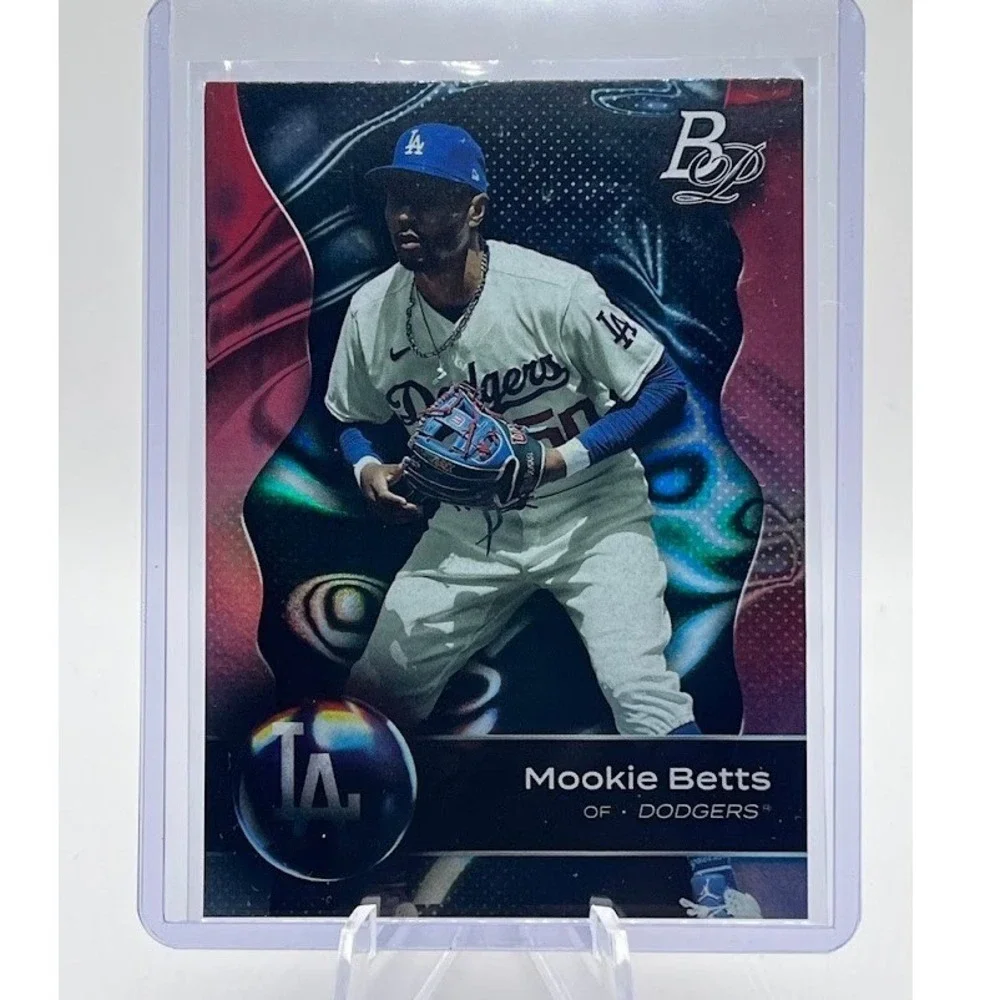 Mookie Betts 2023 Bowman Platinum 86 MLB Los Angeles Dodgers